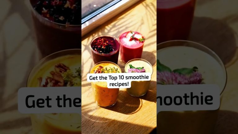 Top 10 Smoothie Recipes…#health #smoothie #recipe #shorts #ytshorts #shorts #food