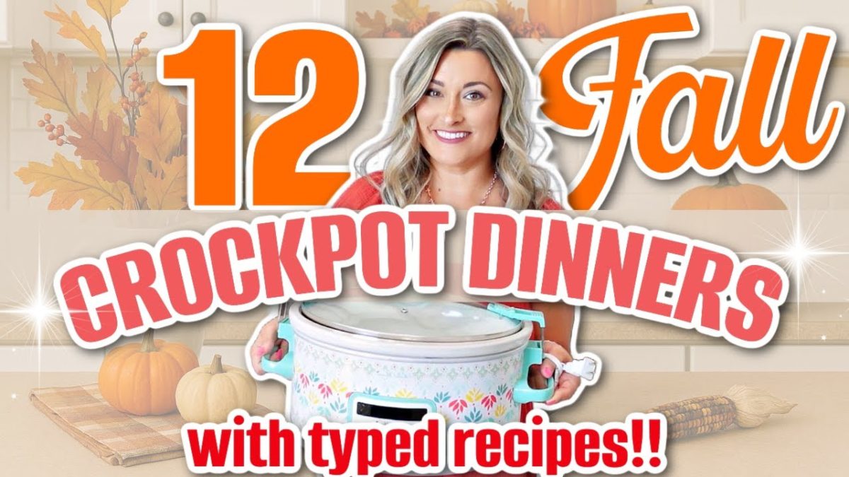 Best Fall Crockpot Recipes | 12 Easy Comfort Meals