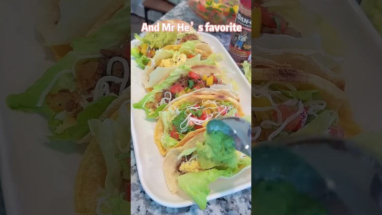 First time making tacos 🌮