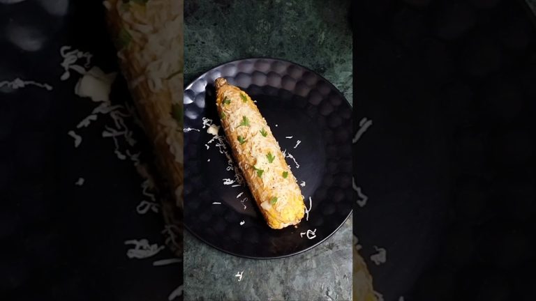 BBQ Bhutta 🌽 | Street Style Tandoori Corn | Monsoon Special Snack Cook with heart #corn #bbqcorn