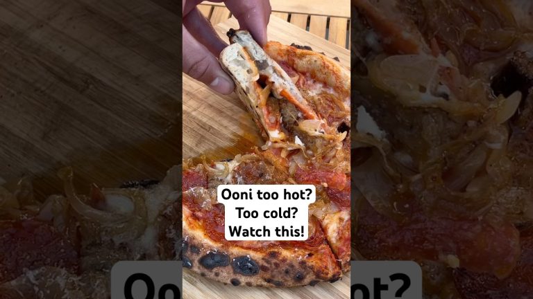 Too Cold vs Too Hot Pizza? Here’s What to Look For ❄️ 🍕🔥| Backyard Pizza Lab