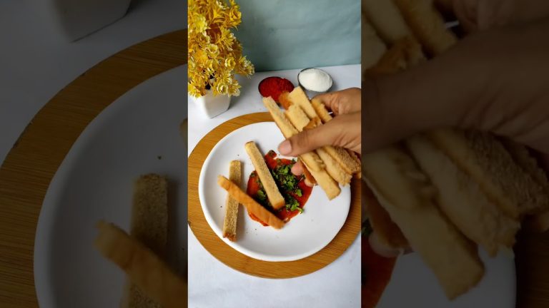 2min bread sides recipe 😱 #shorts #youtubepartner @cravingflavors3924