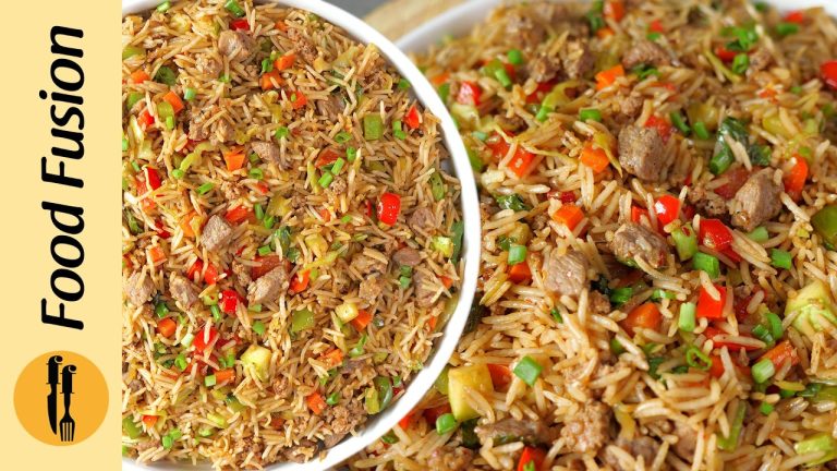 Basil Beef Fried Rice Recipe by Food Fusion