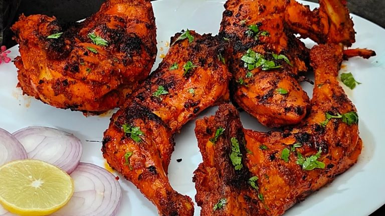 Tandoori Chicken Recipe ❤️ l Restaurant Style Tandoori Chicken 🍗