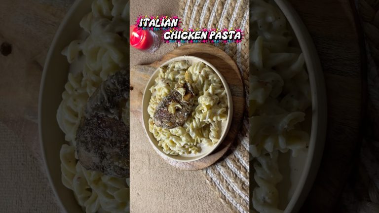 Creamy Italian Chicken Pasta | LifeNFlavour #shorts #shortsfeed #pasta #food #cooking #recipe pe