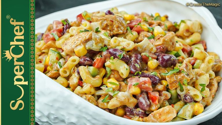 Delicious BBQ Pasta Salad with K&N’s Tikka Toppings & Fillings