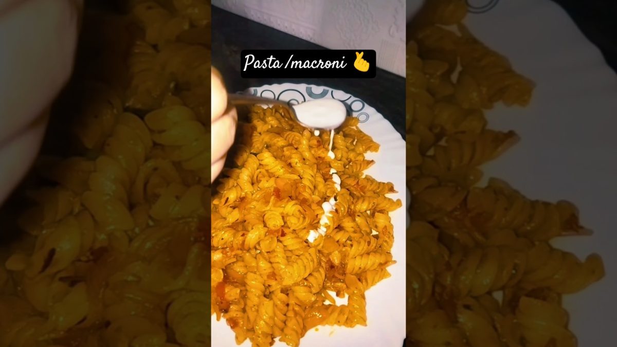 pasta / macroni🫰#shorts#ASMR#tranding#viralshorts
