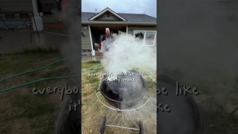 Chef Dad: Oops! Smoke While Smoking on the Weber Kettle, But Still Perfect Steaks!😂🤪🔥