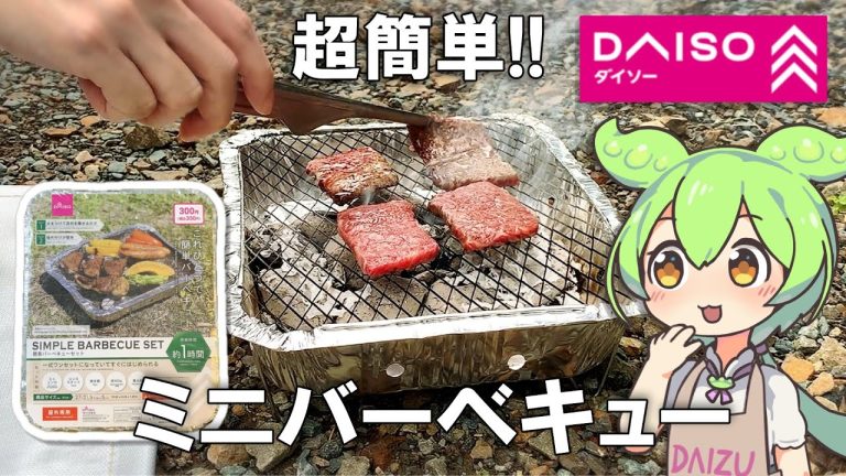 ダイソーの簡易バーベキューセットってどうなの？