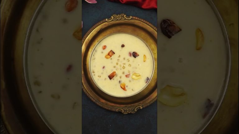 Easy Dessert Recipe | Sabudana Kheer | Sago Kheer | Javvarisi Payasam | Ganesh Chaturthi Recipe
