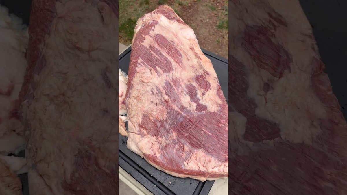 Brisket Trim and Season