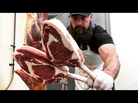 Bison Tomahawk Steaks | Reverse Seared on The Big Green Egg Grill.