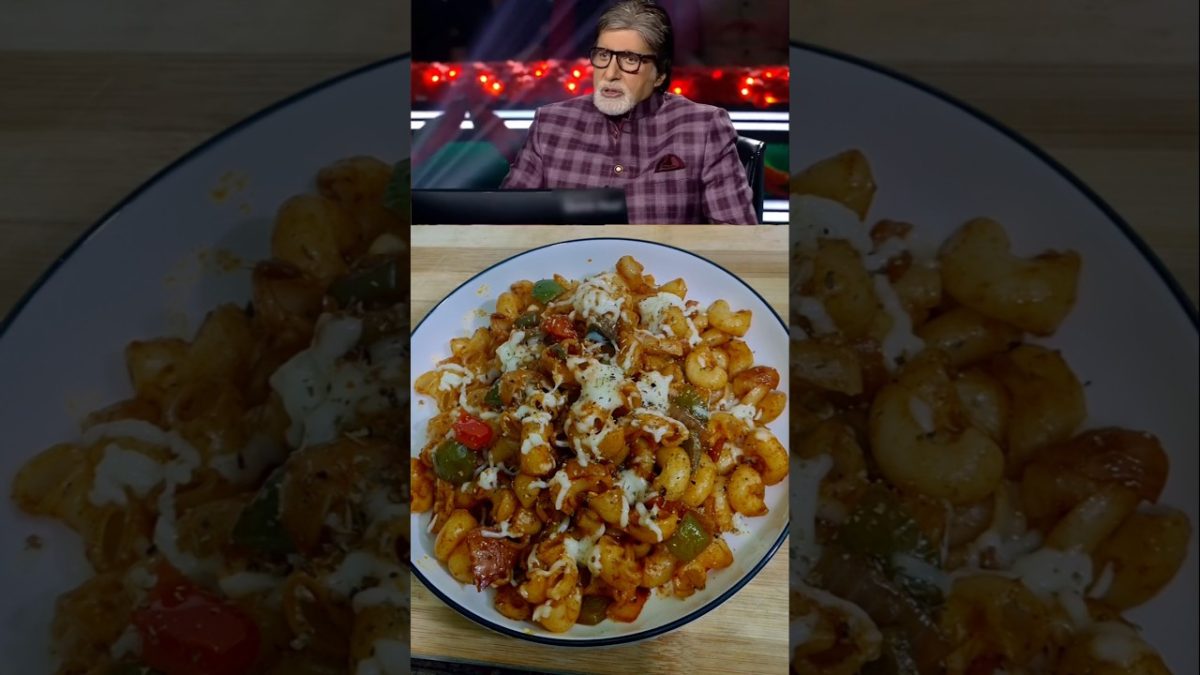 Amitabh Bachchan's fav. food “Pasta” #recipe #viral #food #shorts #amitabhbachchan