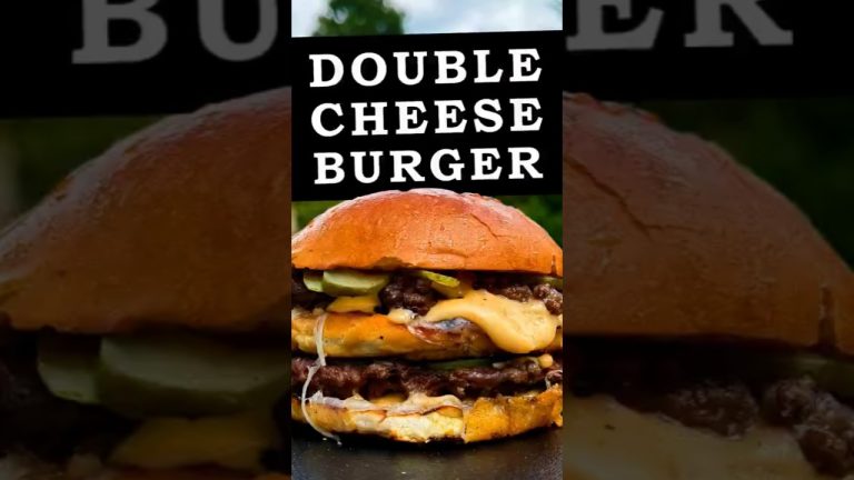 Double cheeseburger