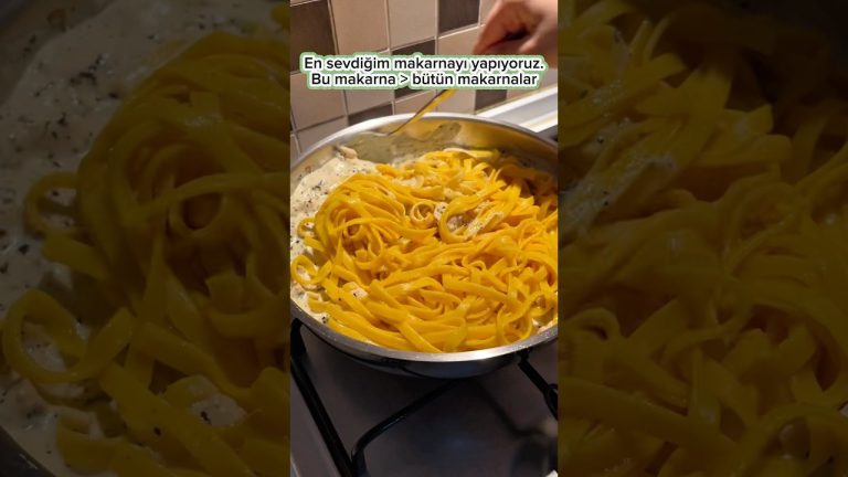 Denemeniz Gereken o Makarna!