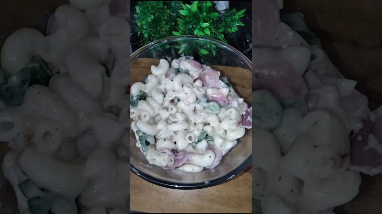 creamy white sauce pasta #shorts #shortsfeed #food #recipe #cooking