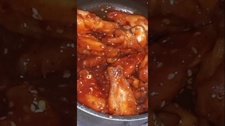BBQ Chicken wings recipe|chicken wings#frywings #shortvideo #food