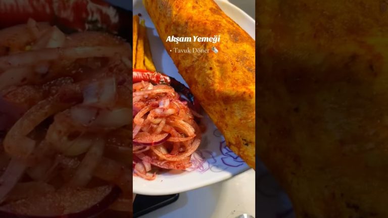 Tavuk Döner Tarifi #tavukdöner
