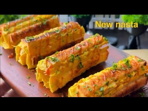 2 Minutes Bread And Egg Recipes For Breakfast | Evening Snacks Recipe Sandwich 🥪