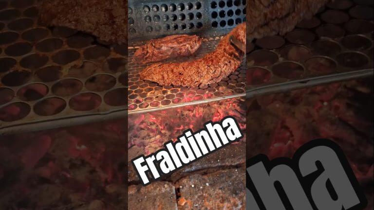 Fraldinha no sal grosso, o popular vazio aqui no sul vai deixar o teu churrasco incrível. #shorts