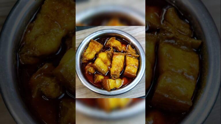 Hotel Style Pork Curry #shorts #ytshorts #trendingshorts #viralshorts #aditihubbycookingvlogs #food