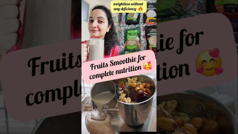 Smoothie recipe #weightloss #shorts #fitness #viral #motivation #exercise #food #trending #workout