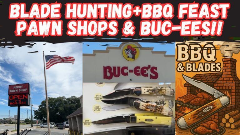 BBQ & Blades: Knife Hunting + Smoked Meat at Monsters BBQ & Buc-ees!