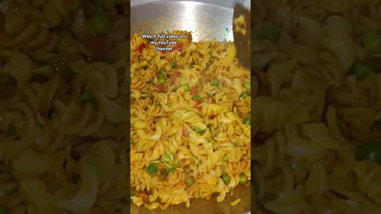 Easy pasta recipe 😋 full video on my YouTube channel #kamatkirasoi #shorts #youtubeshorts