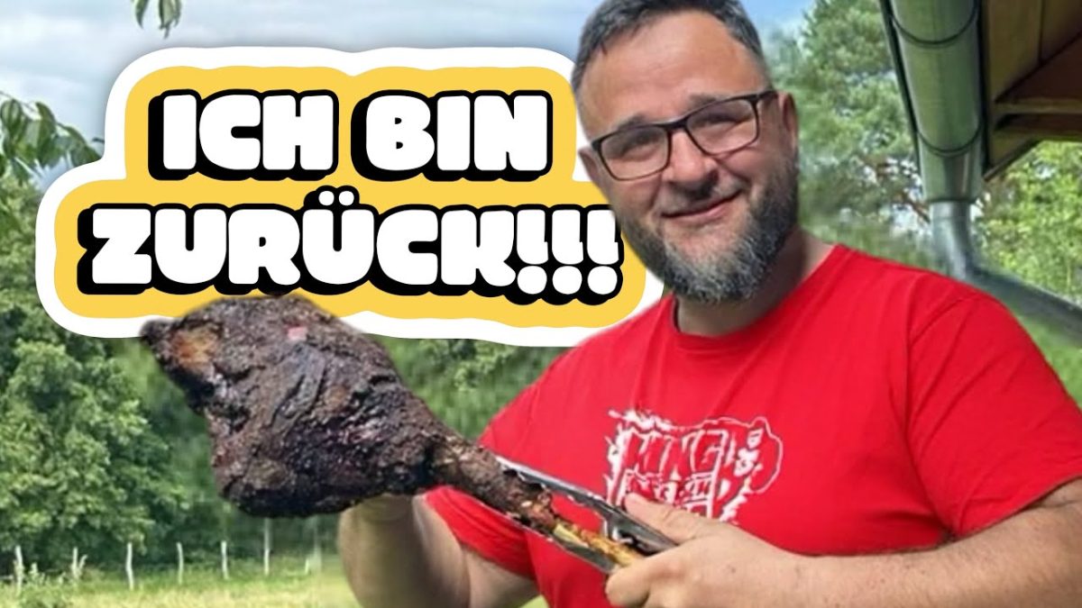 Ganze Rehkeule vom Grill — Klaus grillt