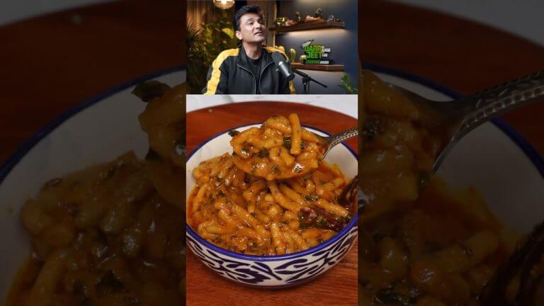Jain Bhujiya Ki Sabji #vikaskhanna #jainrecipe #jainsabzi #shorts #paryushanrecipe #trendingshorts