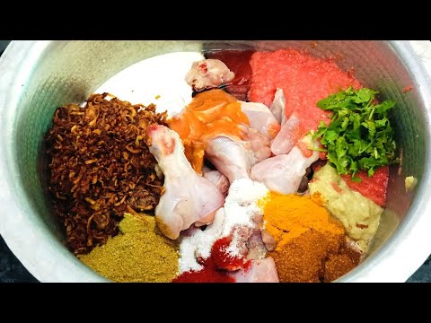 Hyderabadi Lal Chicken Masala  Dawat Style Chicken Gravy  Chicken Recipe |