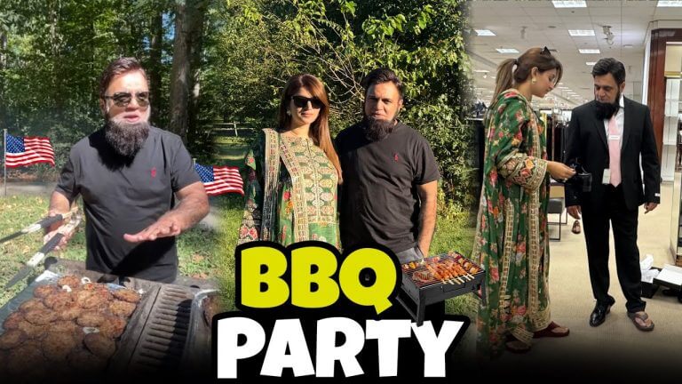 BBQ Party In America 🇺🇸 | Daily Vlogging | Rabia Amir
