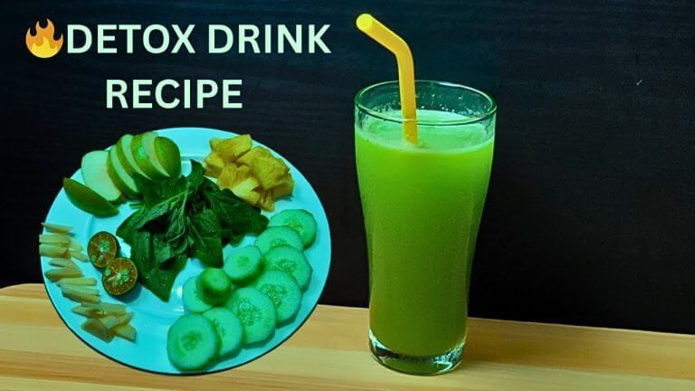 💚 Green Detox Smoothie Recipe for Weight Loss 💚