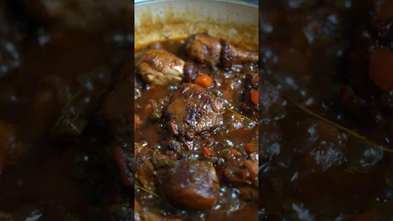 The BEST Jamaican Brown Stew Chicken