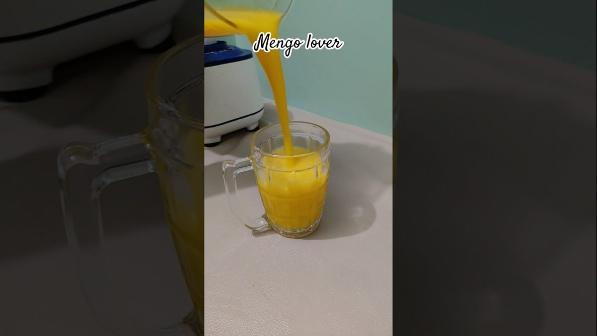 mango juice 🤤 | #mango #shorts #juice