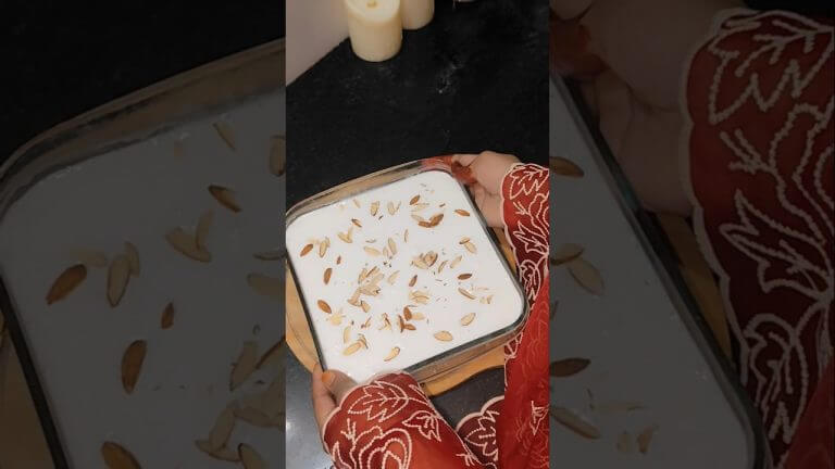 Quick & Easy Arabian Bread Pudding | Arabian Pudding Recipe #shorts #arabianpudding