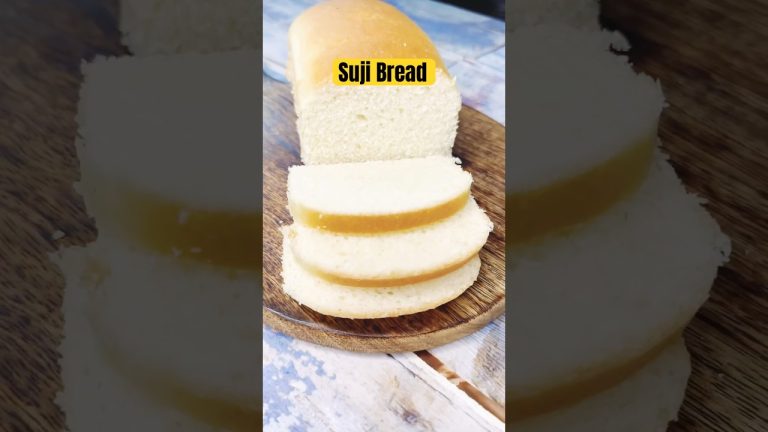 Soft 100% Suji Bread Recipe | How to make rava bread | No maida bread | Full Recipe | #sujibread #yt