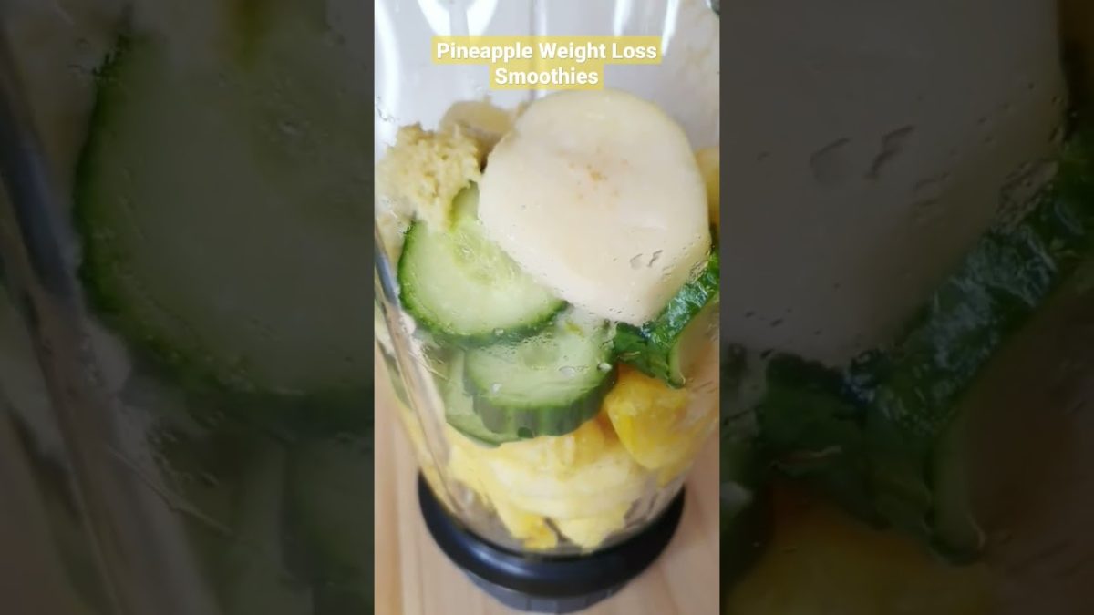 Pineapple Weight Loss Smoothies #healthycooking#smoothie#food