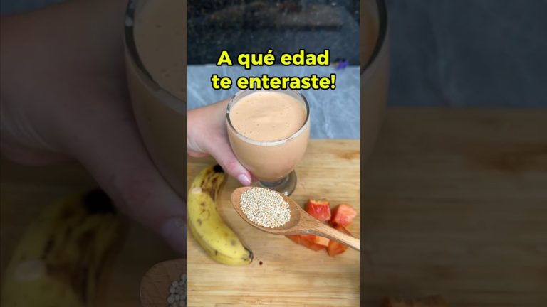 Mezcla papaya con ajonjoli #recetas