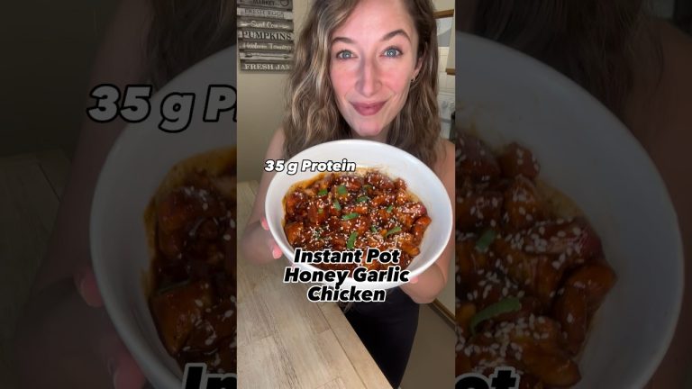 Instant Pot Recipe: Honey Garlic Chicken