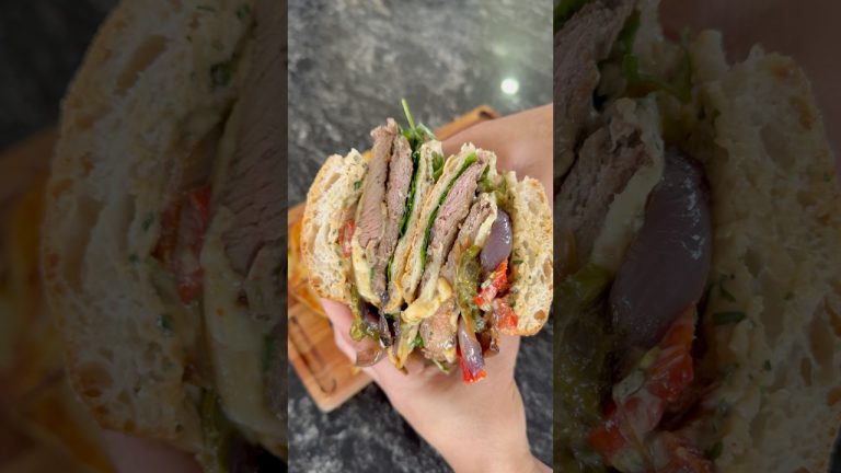 ✨SANDWICH DE BIFE ANGOSTO (LOMO CHATO)✨ #Bifeangosto #sandwich