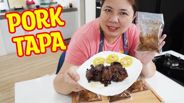 Pork Tapa Recipe with Costing pang Negosyo