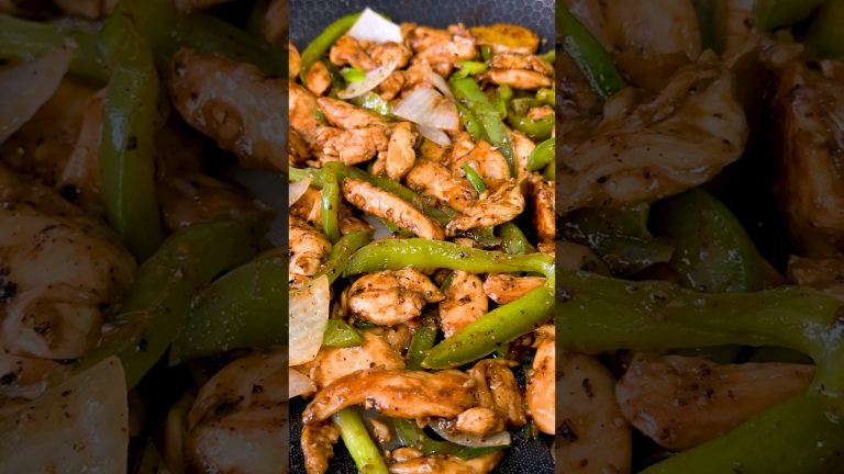 Black Pepper Chicken Easy Recipe #shorts