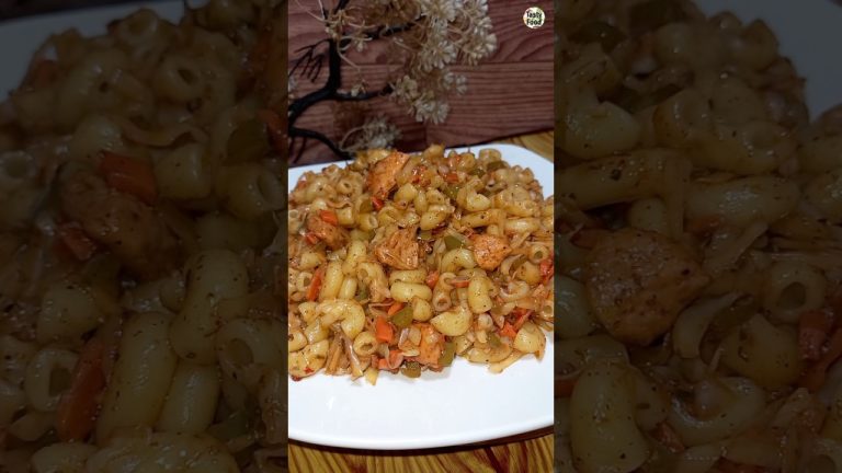 Chicken Macaroni Recipe 😋😋 #shorts #macaroni #macaronirecipe #food #youtubeshorts #trend #viral