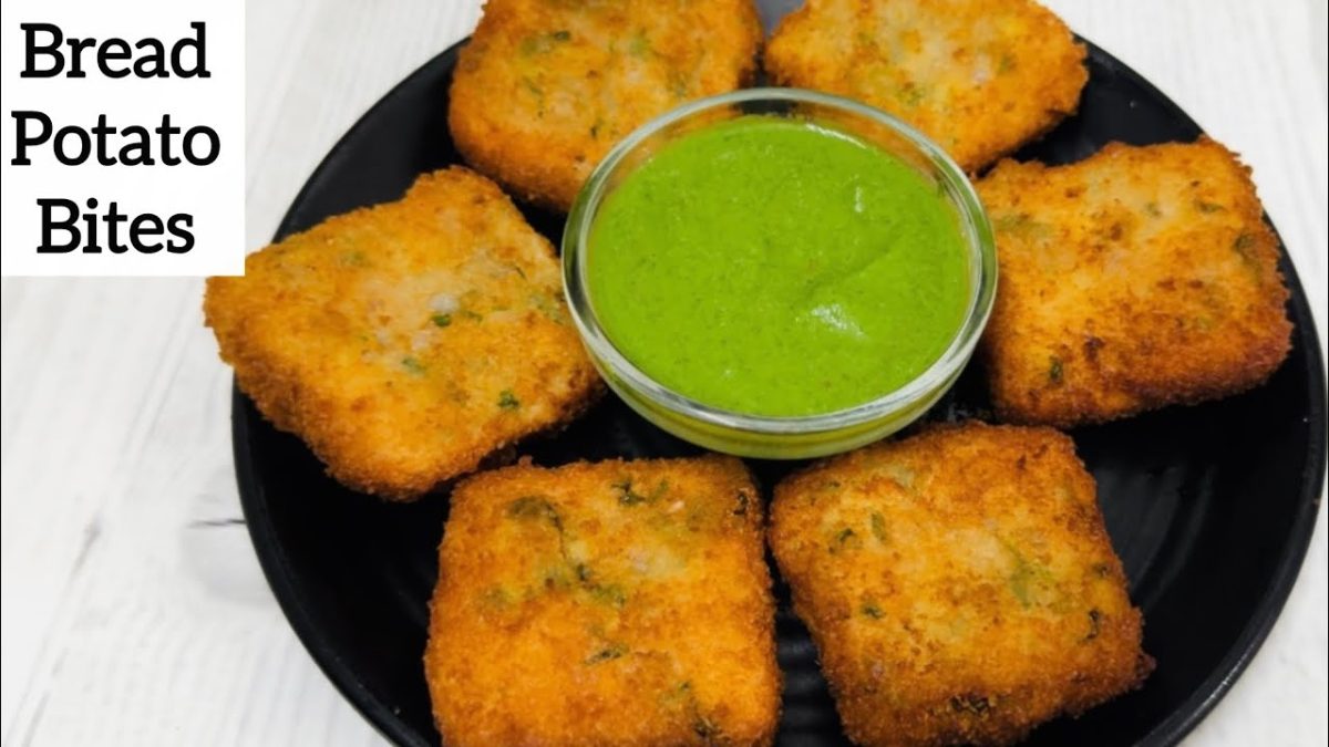 Crispy Bread Potato Bites | Monsoon Special Snacks Recipe | Aloo Bread Snacks