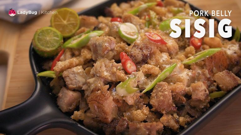 SISIG PORK BELLY: Smoky Filipino Favorite Recipe (Easy Step-by-Step)
