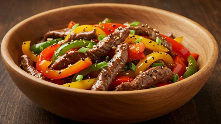 Quick & Easy Beef and Bell Pepper Stir-fry | Delicious Dinner Recipe