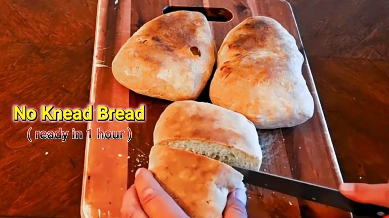 Easy Homemade Bread Recipe | No-Knead & Delicious