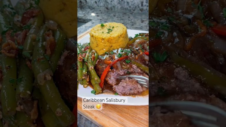 THE BEST SALISBURY STEAK RECIPE 😋🤤 #cooking #food #recipe #steak #shorts #short #foodie #homecook