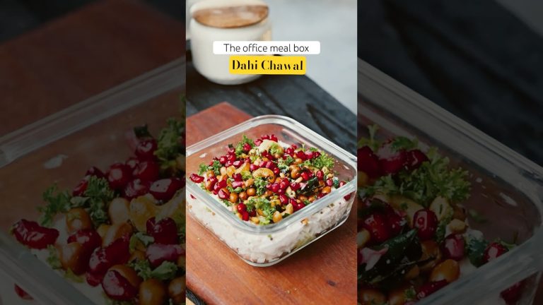 Episode 1 | The Office Meal Box Series | Lunch Dahi Chawal | Trending Recipes #indianfood #recipe